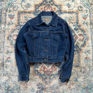 Vintage 80s Levi’s Darkwash Denim Jacket Small